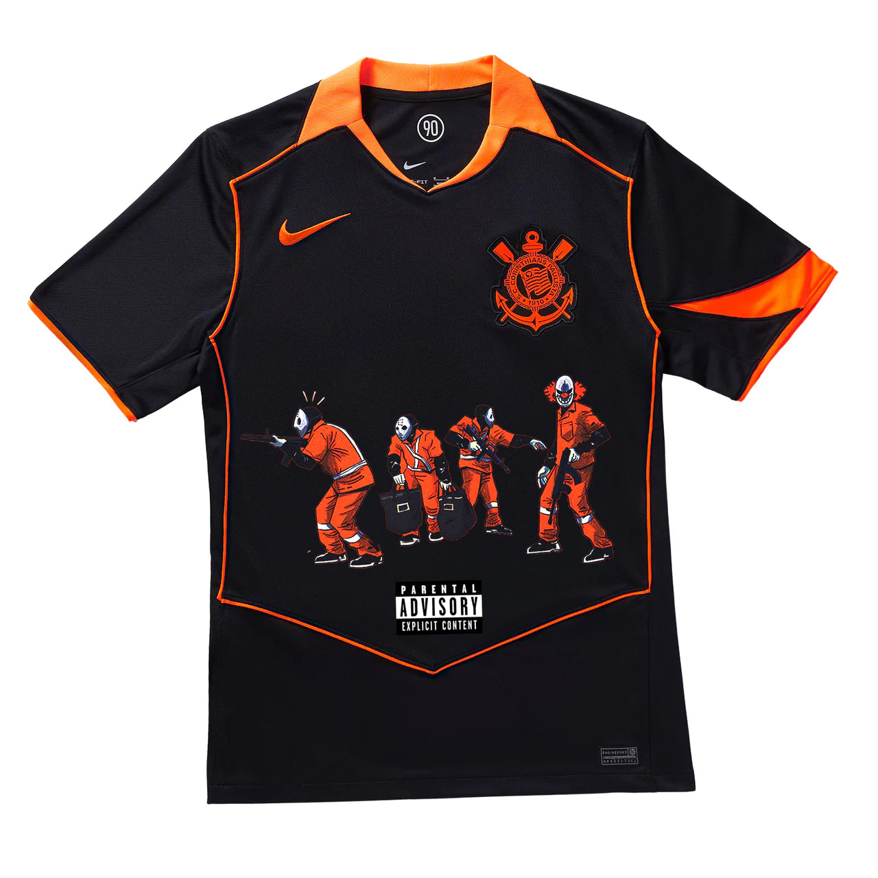 CAMISA NIKE CORINTHIANS TOTAL 90 X RACIONAIS MC TORCEDOR