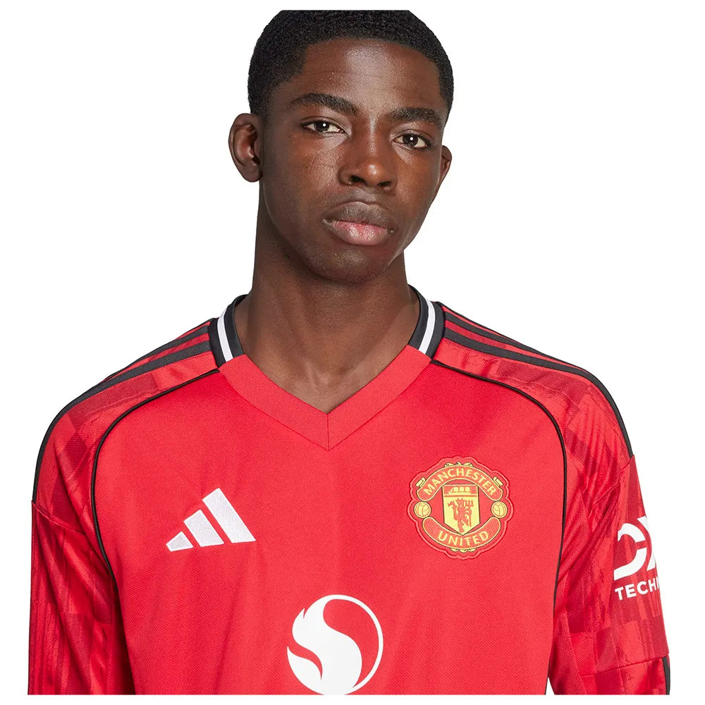 CAMISA MANCHESTER UNITED I 2025/26 MANGA LONGA TORCEDOR