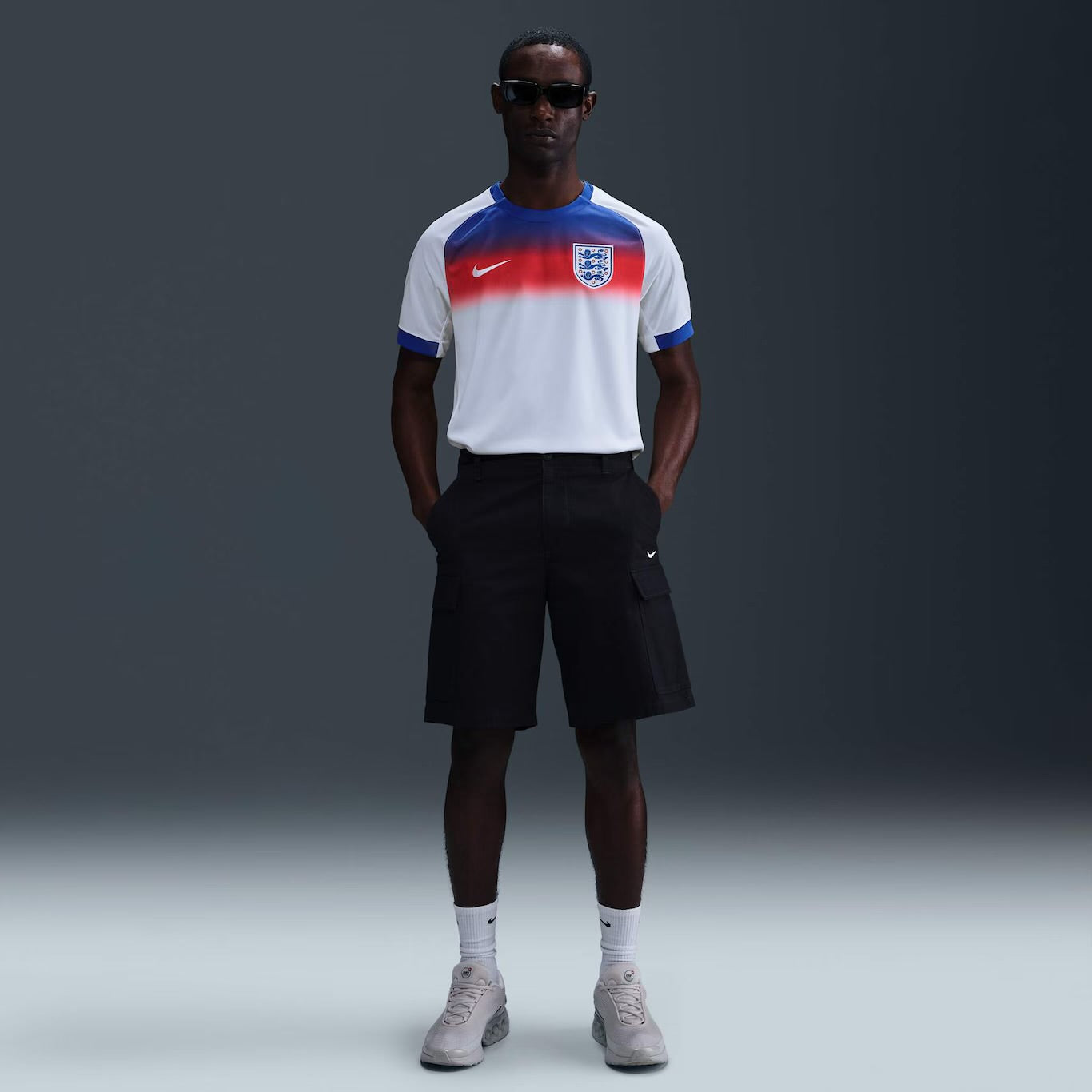 Camisa Nike Inglaterra I 2025/26 Torcedor Masculina
