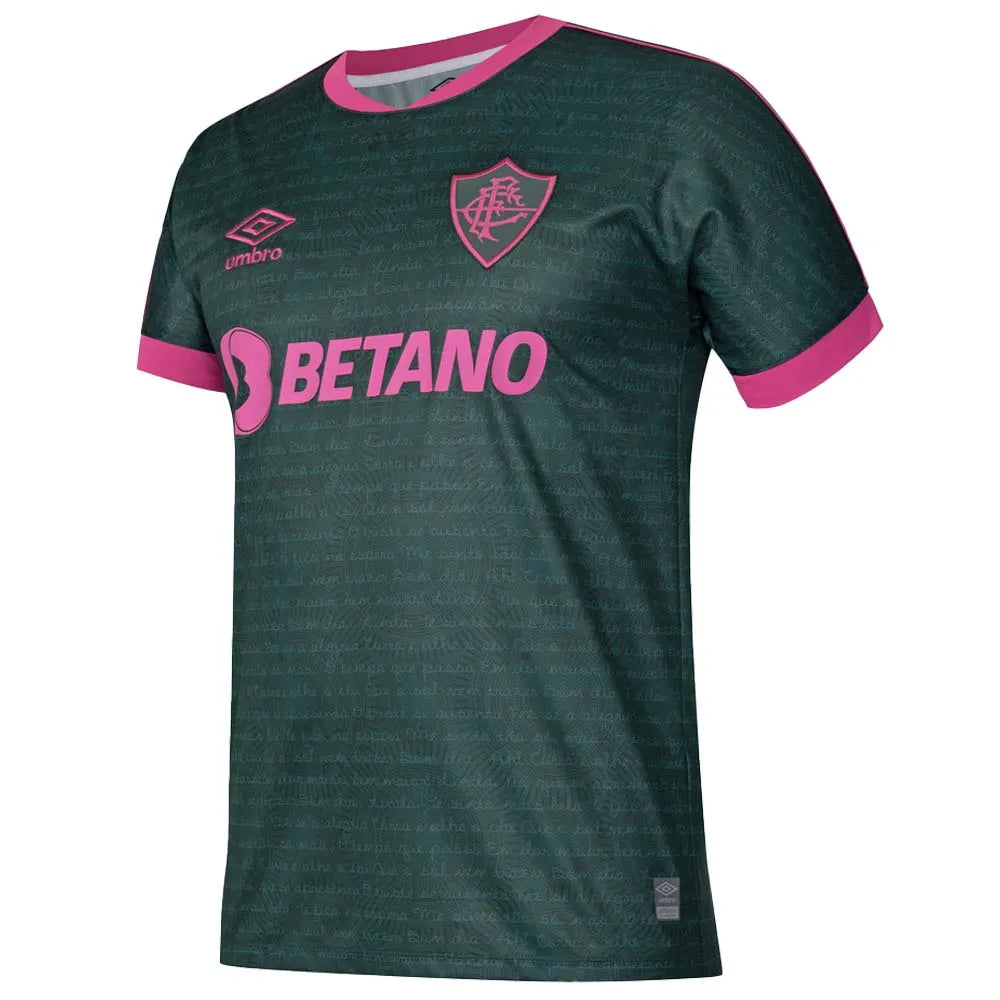 Camisa Fluminense 23/24 - Umbro Torcedor Masculina - Lançamento