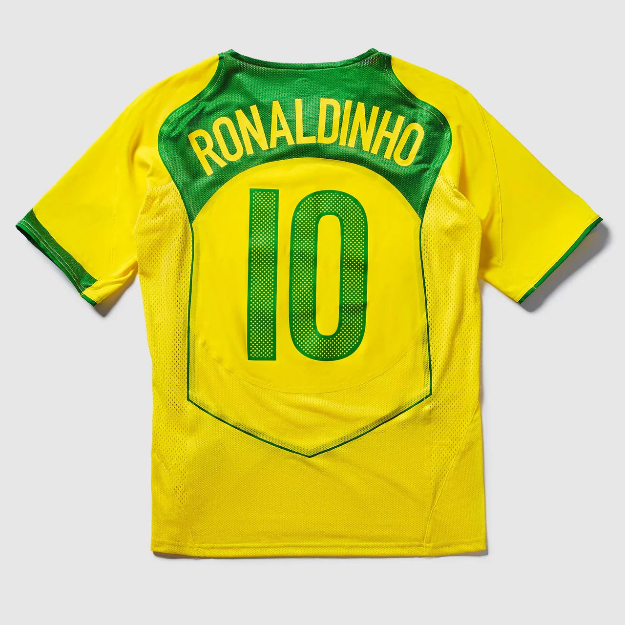 CAMISA NIKE BRASIL REEDIÇÃO TOTAL 90 RONALDINHO MASCULINA