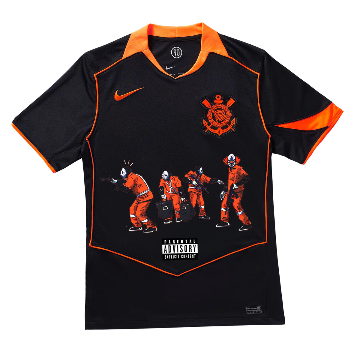 CAMISA NIKE CORINTHIANS TOTAL 90 X RACIONAIS MC TORCEDOR