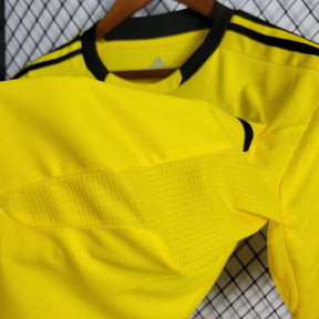 Camisa Real Madrid Goleiro Amarela 11/12 - Versão Retrô