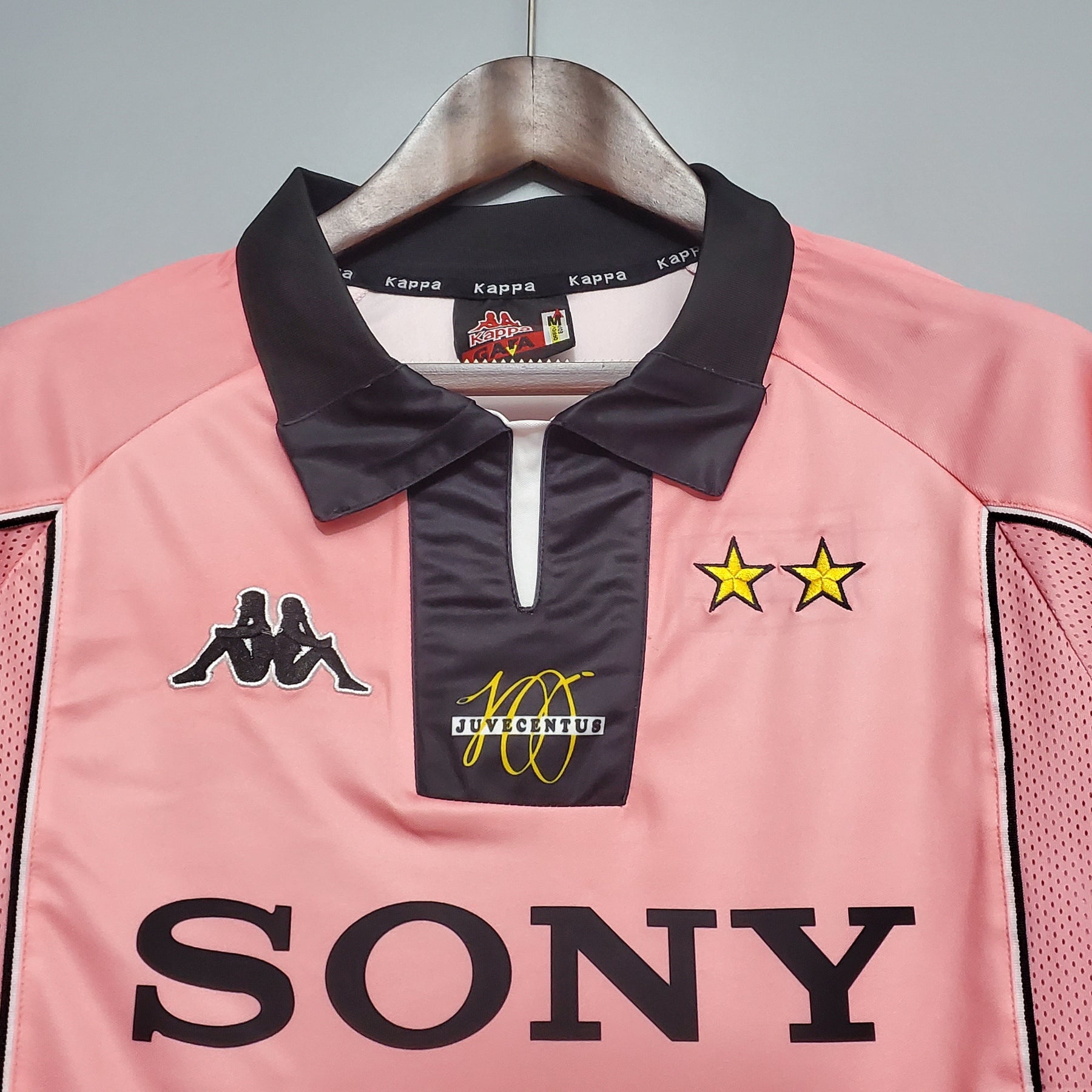 Camisa Juventus Reserva 97/98 - Versão Retrô Manga Comprida