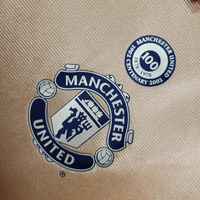 Camisa Manchester United 01/02 Versão Retrô Dupla Face