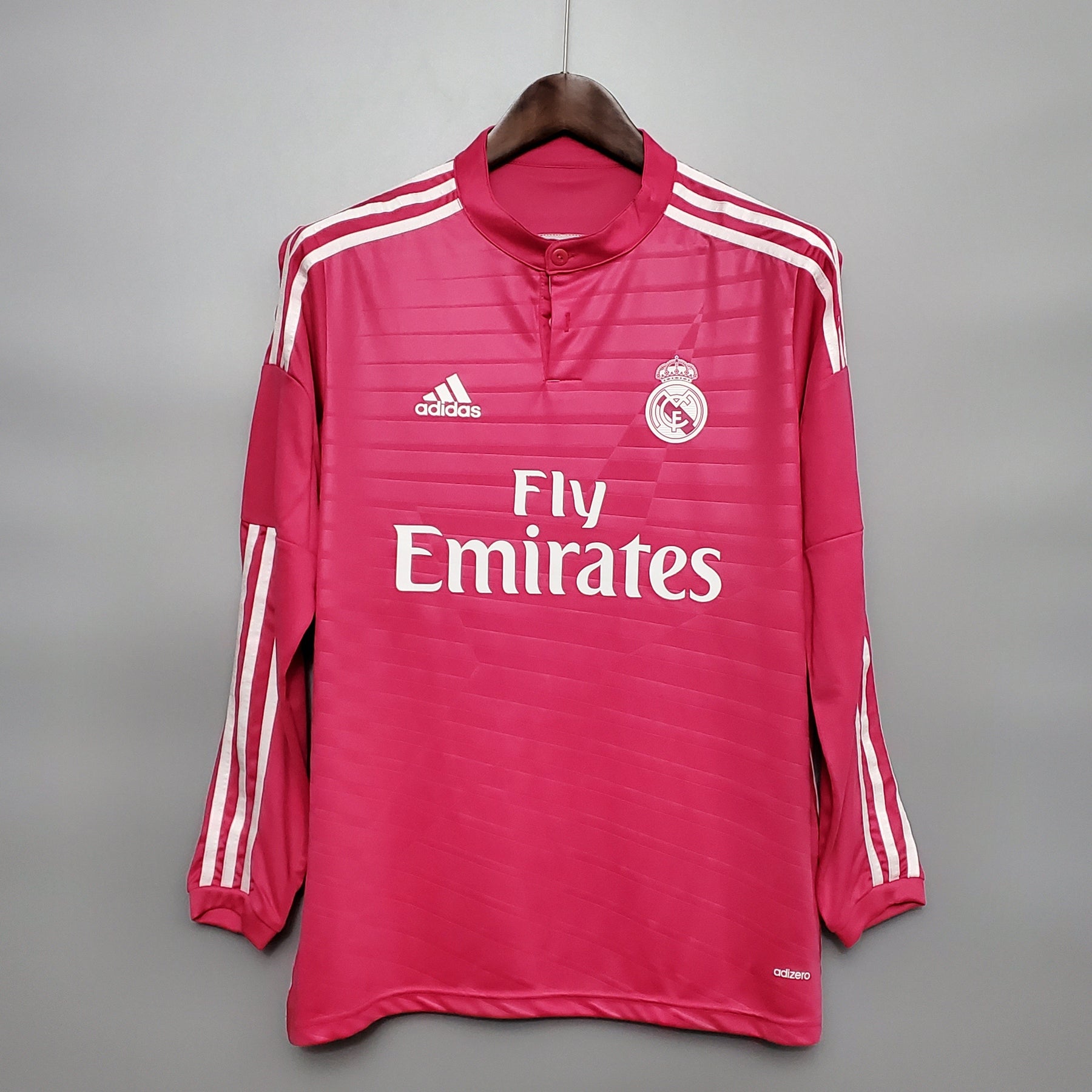 Camisa Real Madrid Reserva 14/15 - Versão Retrô Manga Comprida
