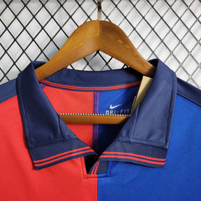 Camisa Barcelona Edição Comemorativa 100 Anos - Versão Retrô Manga Comprida