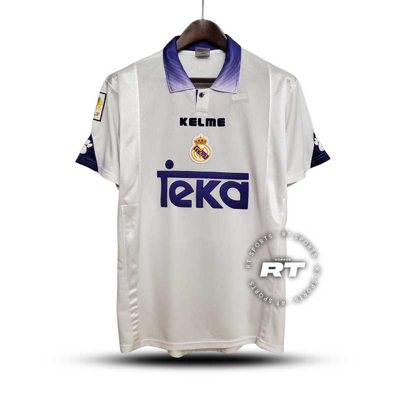 Camisa Real Madrid Titular 97/98 - Versão Retro