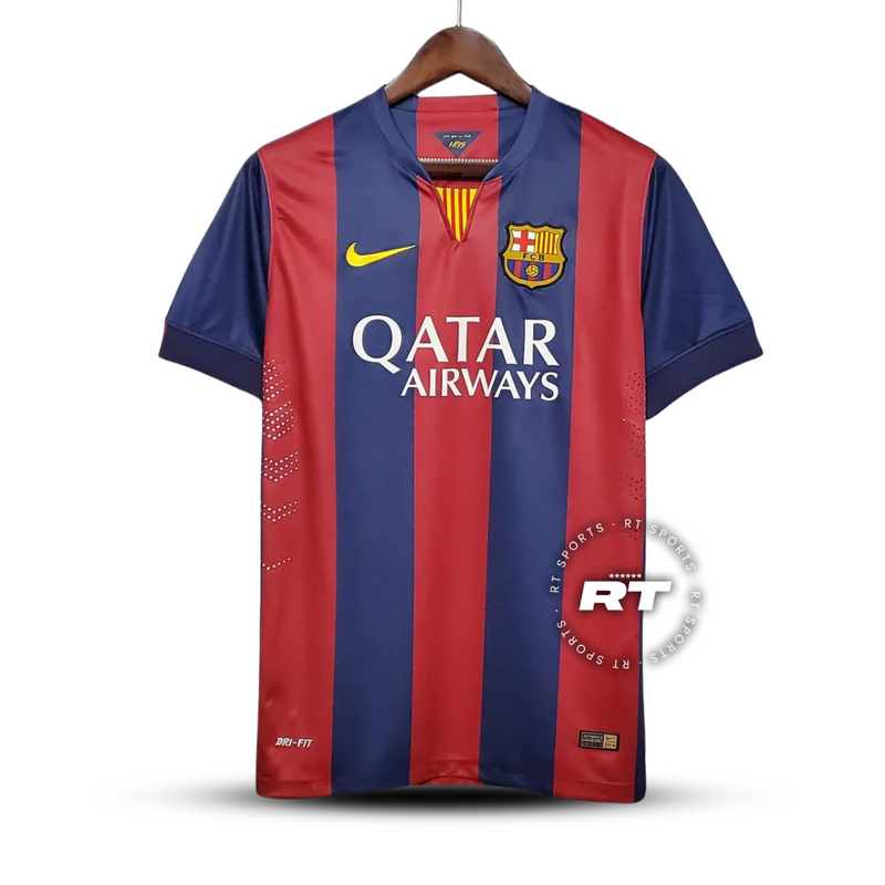 Camisa Barcelona Titular 14/15 - Versão Retro