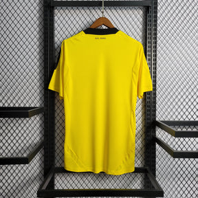Camisa Real Madrid Goleiro Amarela 11/12 - Versão Retrô