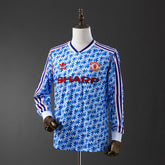 Camisa Manchester United Reserva 90/92 - Versão Retrô Manga Comprida