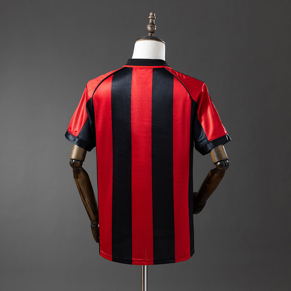 Camisa Milan Titular 98/99 - Versão Retrô