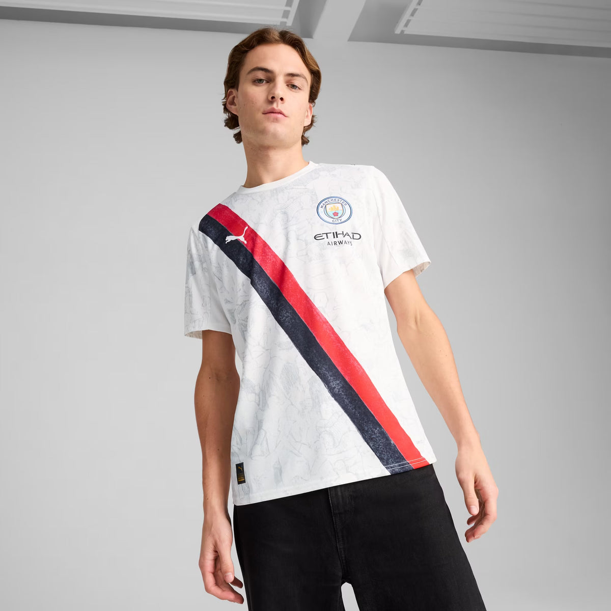Camisa KIDSUPER x MANCHESTER CITY Torcedor Masculina