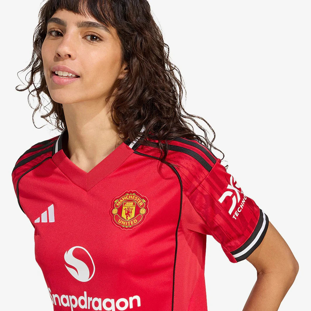 CAMISA FEMININA ADIDAS MANCHESTER UNITED 2025/26 I