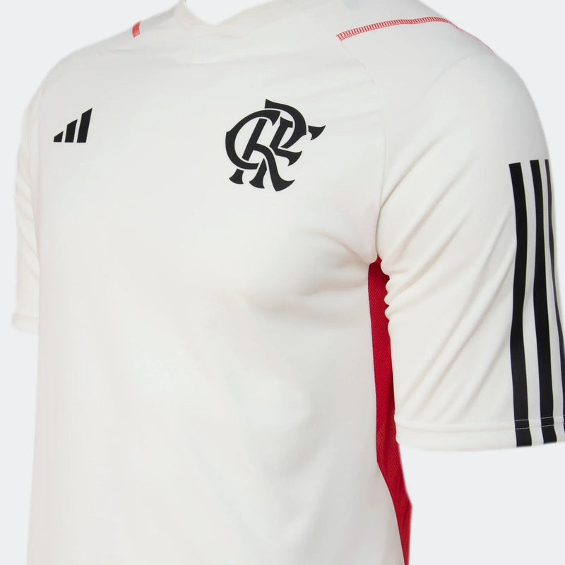 Camisa Flamengo Treino Branca 23/24 - Versão Torcedor