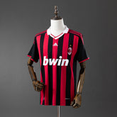 Camisa Milan Titular 09/10 - Versão Retrô