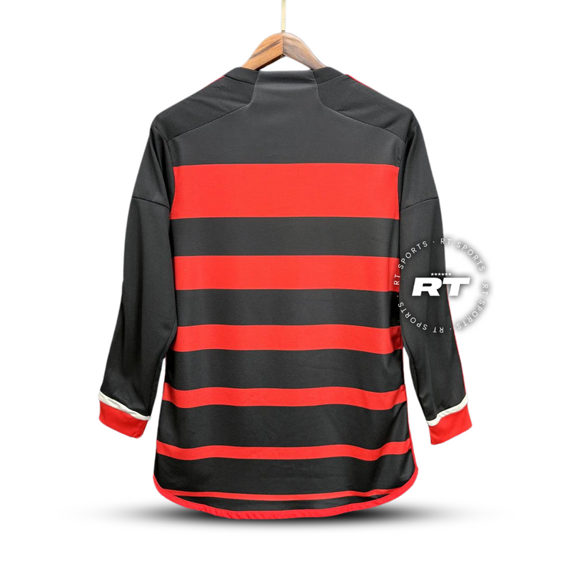 Camisa do Flamengo 2024/25 Torcedor Lançamento Manga Longa