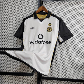 Camisa Manchester United 01/02 Versão Retrô Dupla Face