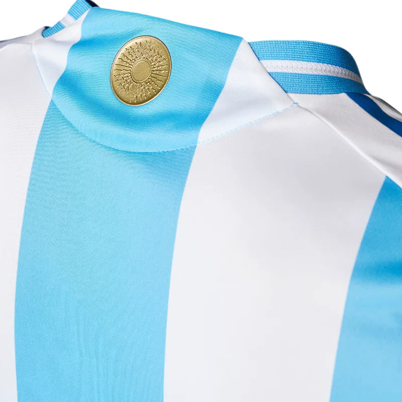 Argentina 24/25 Adidas Torcedor Masculina Com Patch de Campeão