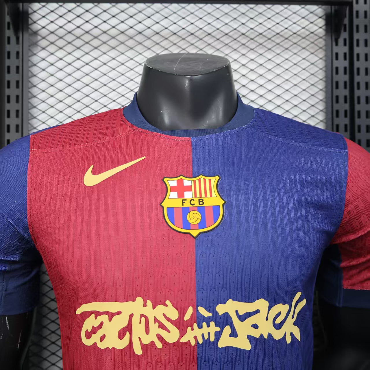 Camisa Barcelona x Travis Scott 2024/25 Nike Jogador Masculina