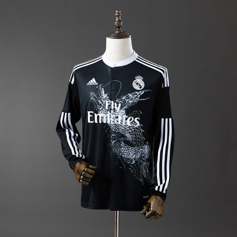 Camisa Real Madrid III 14/15 - Versão Retrô Manga Comprida