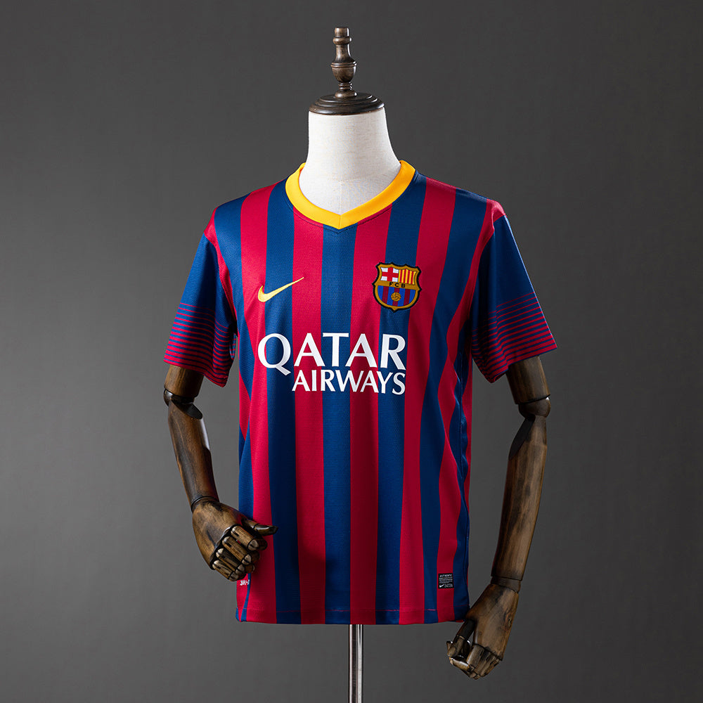 Camisa Barcelona Home 2013/14 Versão Retrô