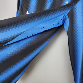 Camisa Inter de Milão Titular 10/11 - Versão Retrô Manga Comprida