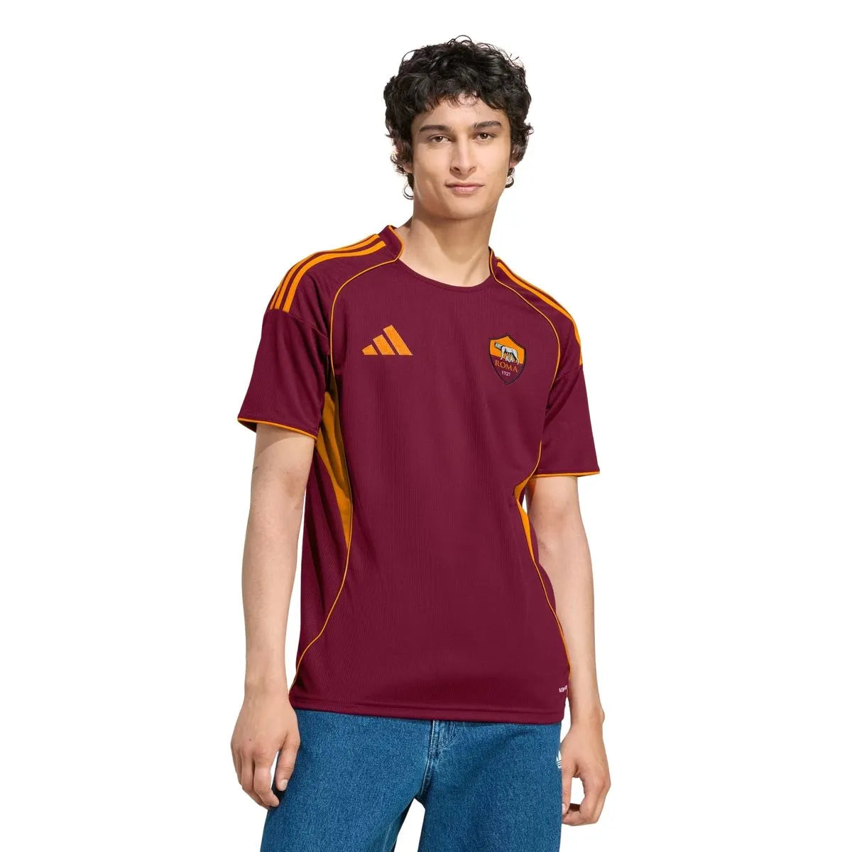 Camisa Roma Home 2025/26 Torcedor Masculina