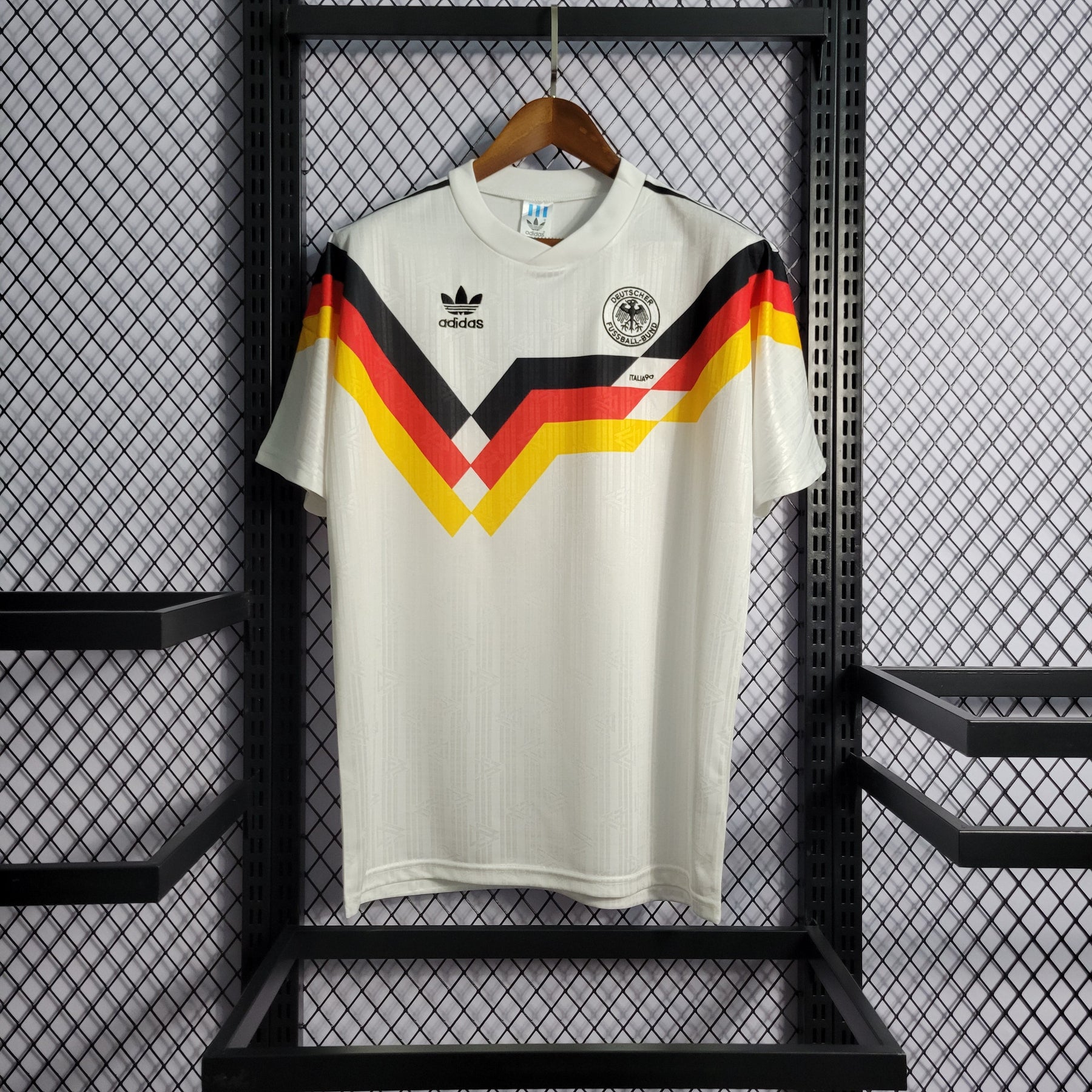 Camisa Alemanha Titular 1990 - Versão Retrô