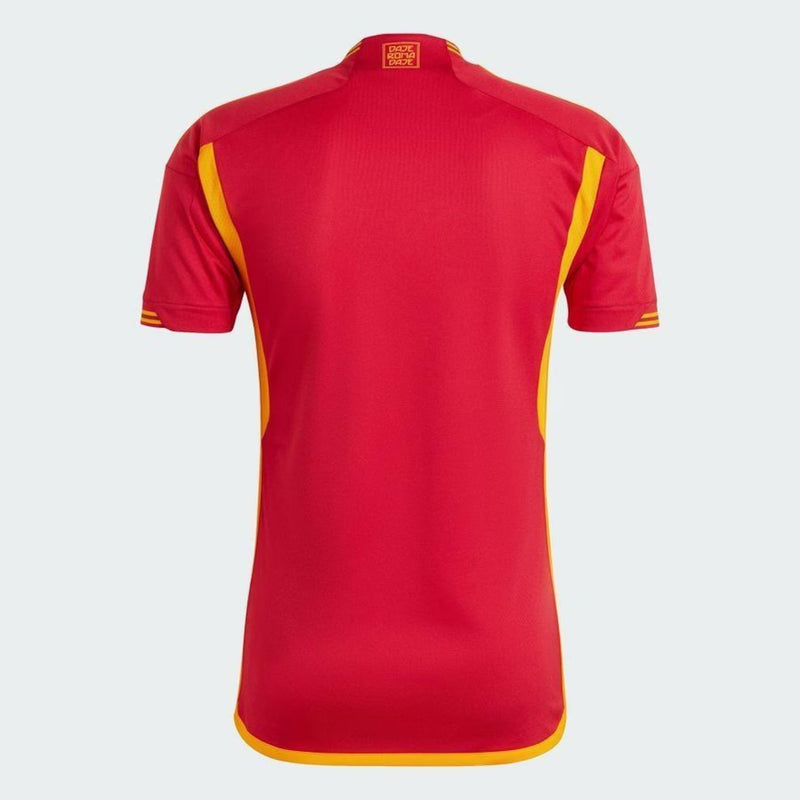 Camisa Roma Home 23/24 - Adidas Torcedor Masculina - Lançamento