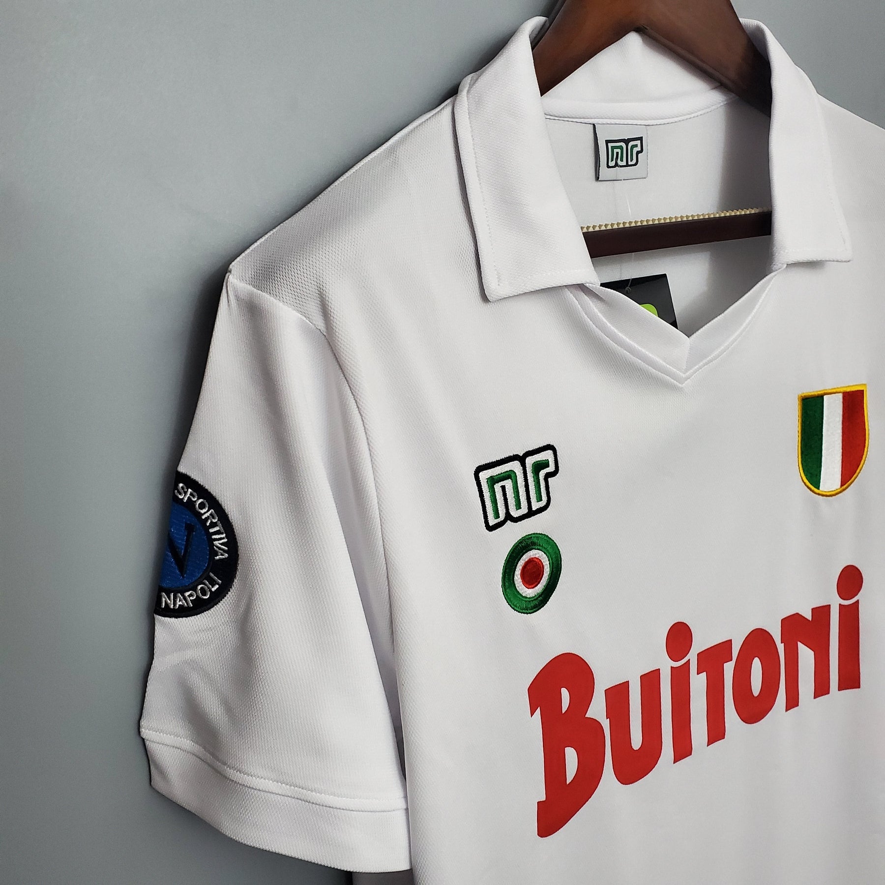 Camisa Napoli Reserva 87/88 - Versão Retrô