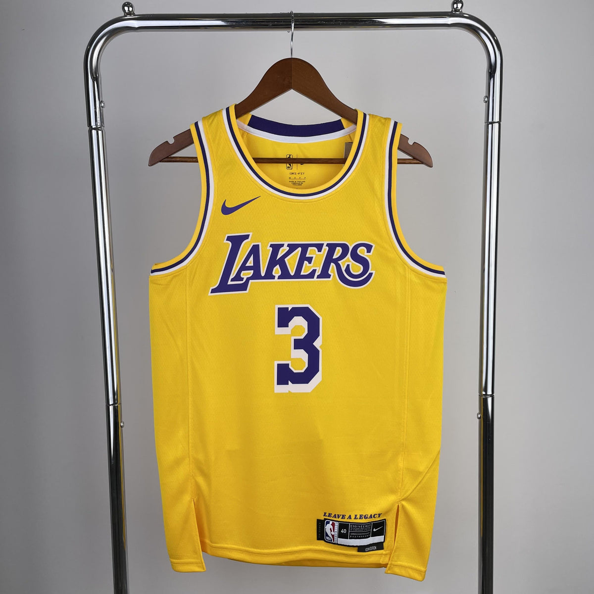 Regata Nike - Los Angeles Lakers Icon Edition 2022 #Davis - Swingman - Rei da Pelada
