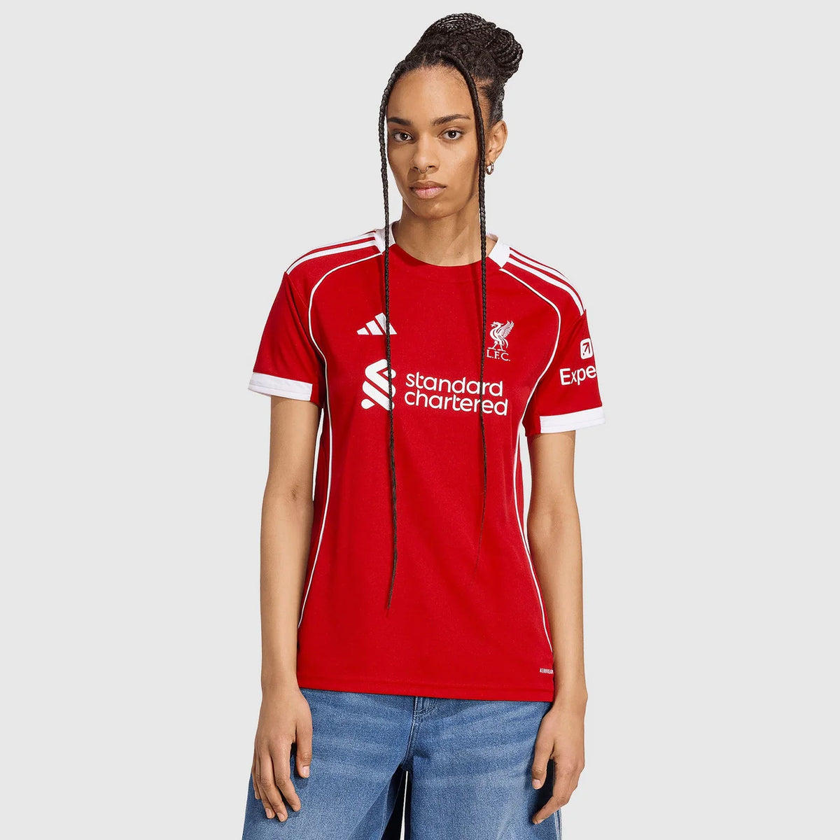 CAMISA FEMININA ADIDAS LIVERPOOL 2025/26 I