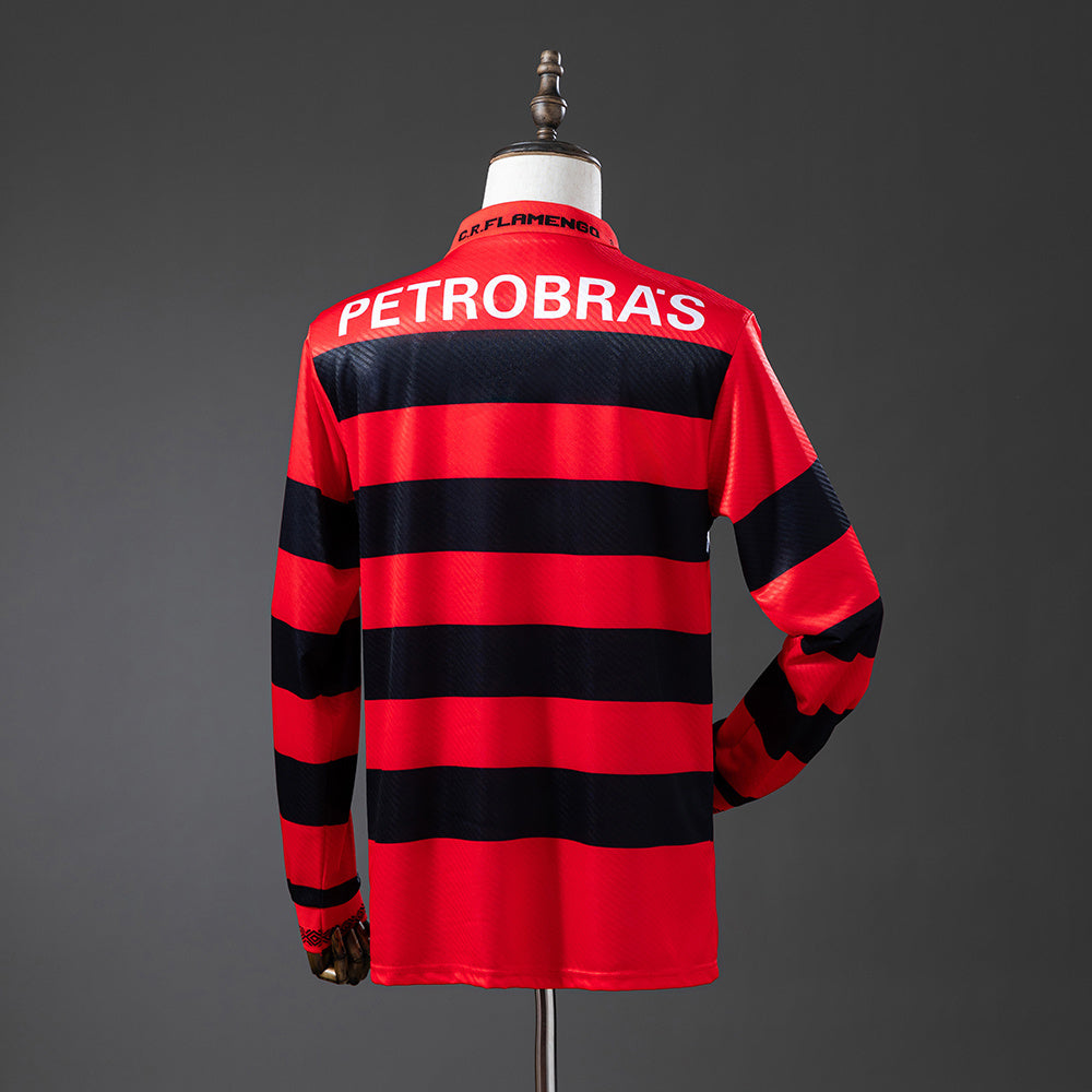 Camisa Flamengo Home Manga Longa 1994/95 Retrô