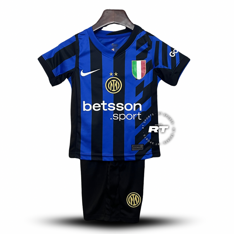 Kit Infantil Inter De Milão 2024/25