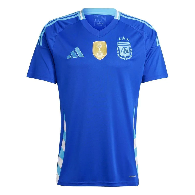 Argentina 24/25 Adidas Torcedor Masculina Com Patch de Campeão