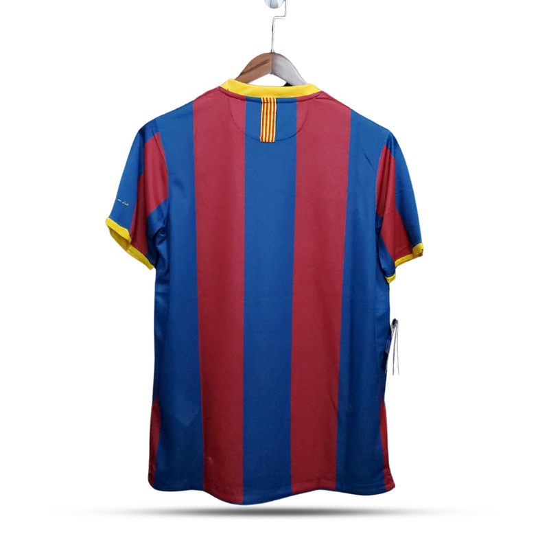 Camisa Barcelona Titular 10/11 - Versão Retro