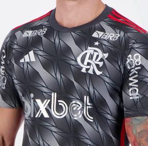 Camisa Adidas Flamengo 2024/25 Com Patrocínio