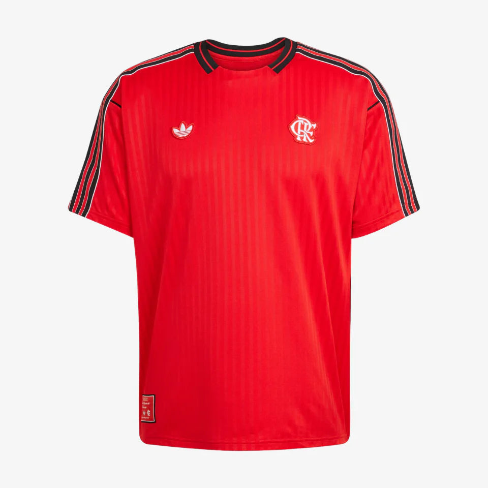 Camisa Flamengo Terrace Icons Vermelha Adidas 2025