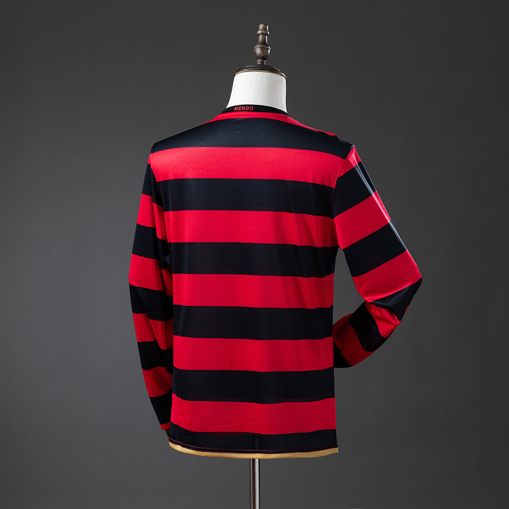 Camisa Flamengo Titular Manga Longa 08/09 - Versão Retrô