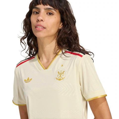 Camisa do Flamengo III 25/26 Torcedor Adidas Feminina