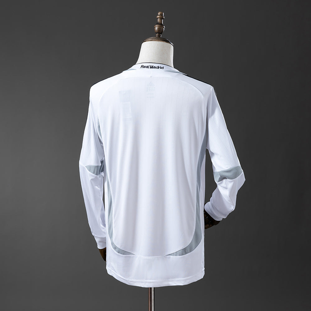Camisa Real Madrid Titular 06/07 - Versão Retrô Manga Comprida