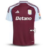 Camisa Aston Villa 2024/25 Torcedor Masculina