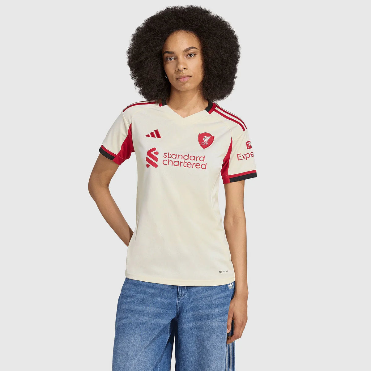 CAMISA FEMININA ADIDAS LIVERPOOL 2025/26 II