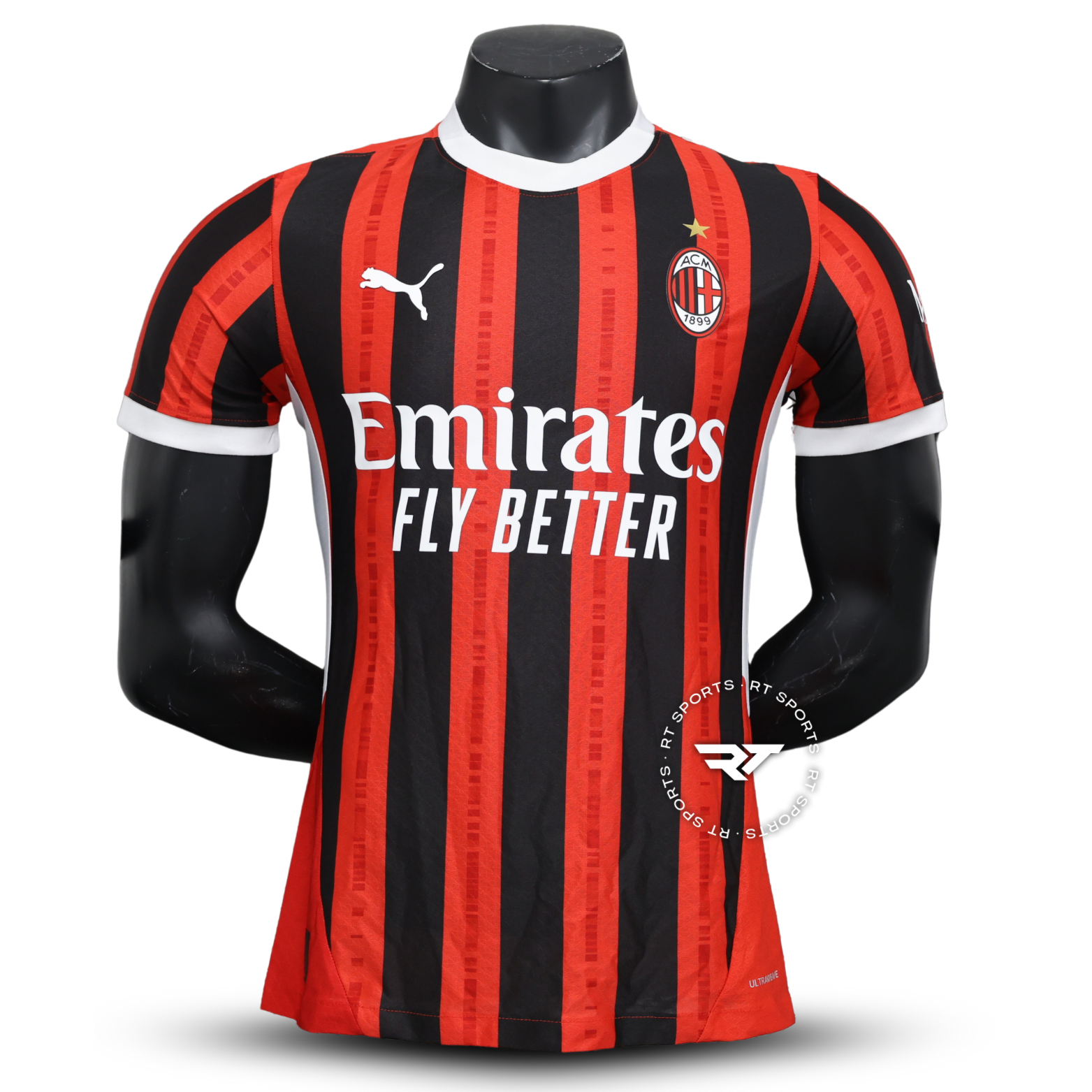 Camisa Milan 2024/25 Jogador Masculina