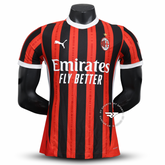 Camisa Milan 2024/25 Jogador Masculina