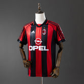 Camisa Milan Titular 98/99 - Versão Retrô