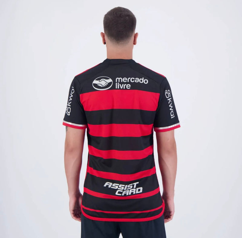 Camisa do Flamengo 2024/25 Torcedor Com Patrocínios