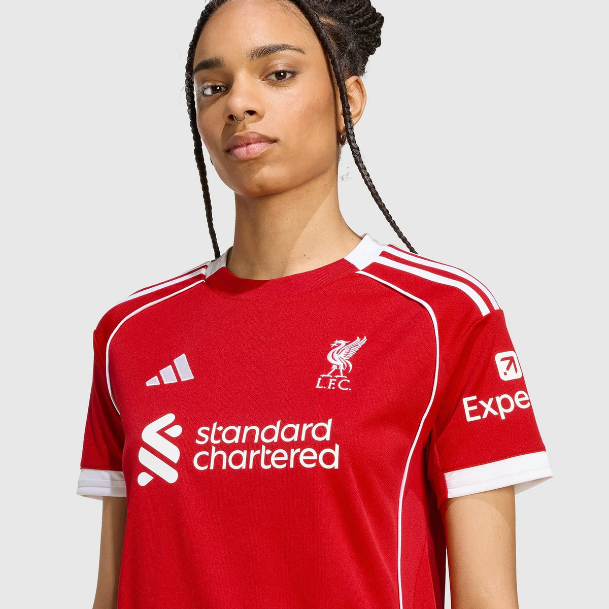 CAMISA FEMININA ADIDAS LIVERPOOL 2025/26 I