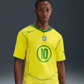 CAMISA NIKE BRASIL REEDIÇÃO TOTAL 90 RONALDINHO MASCULINA